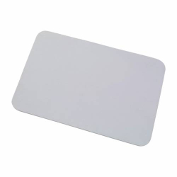 Candle coaster white aluminium