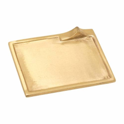 Portacandela oro opaco