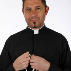 Koszule z kołnierzem rzymskim 100% bawełna popelina
