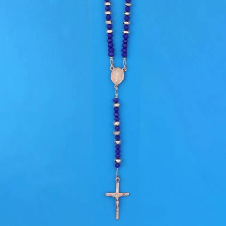 Różaniec z Hematytu Różanego