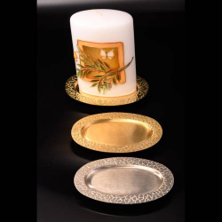 Oval coaster 20x11 cm inner matte