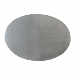 Rimless candle plate