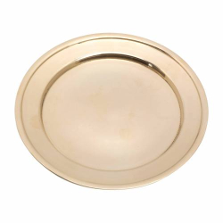 Brass golg coaster D 11 cm