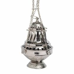 Turybularz Niklowany H 27 cm - Seria Santiago