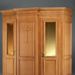 Confessionale in legno - Mod. Urbino