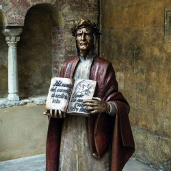 Rzeźba z Brązu Dantego Alighieriego