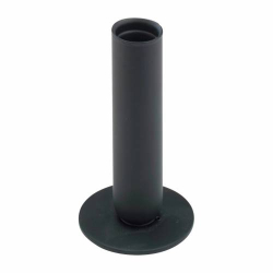 Portacandele in ferro nero H 12 cm