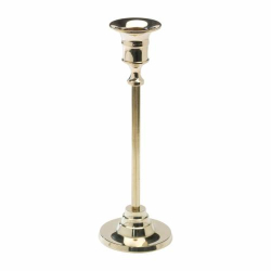 Candlestand brass H 20 cm