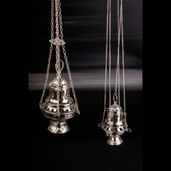Turybularz Niklowany H 24 cm - Seria Santiago