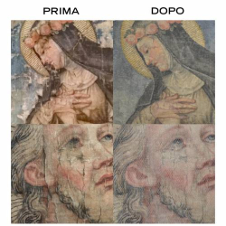 Restauro Sztandaru Procesyjnego Dwustronnego