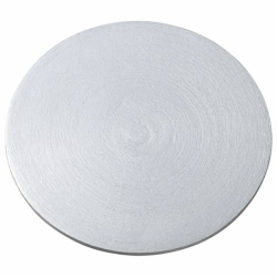 Coaster Alu silver D 14 cm