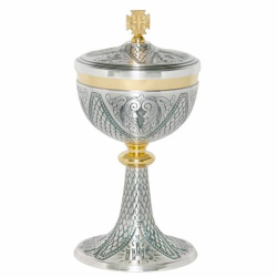 Nowoczesna Puszka Eucharystyczna Mosiężna