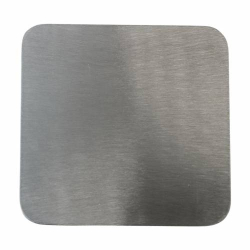 Matt candle plate