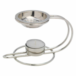 Incense burner nickel plated