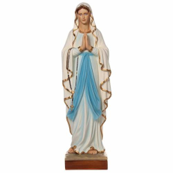 MADONNA Z LOURDES Z WŁÓKNA SZKLANEGO