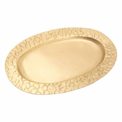 Oval coaster 20x11 cm inner matte