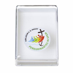 ETUI 7x5 PORTAROSARIO Z LOGO JUBILEUSZU