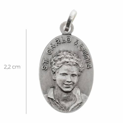 Medal Świętego Karola Acutisa w Srebrze 925