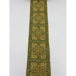 Szeroki Galon (10,5 cm) Liturgiczny Półmetalowy EMMA 250