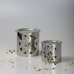 Incense burner floral pattern