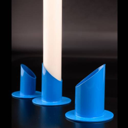Candlestand coral blue