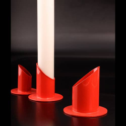 Candlestand strawberry red