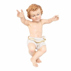 Gesù bambino con culla - 60 cm