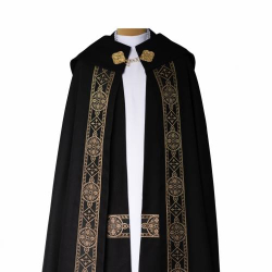 Czarna Kapa Liturgiczna