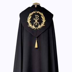 Czarna Kapa Liturgiczna