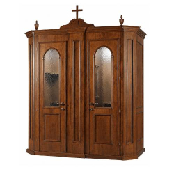 Confessional of wood - Mod. Ancona