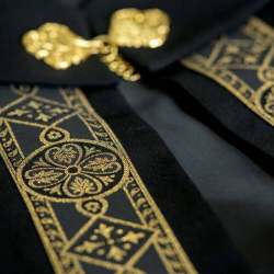 Czarna Kapa Liturgiczna