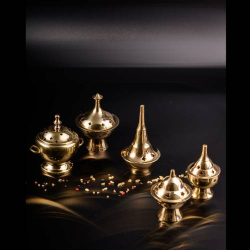 Incence burner with crosses