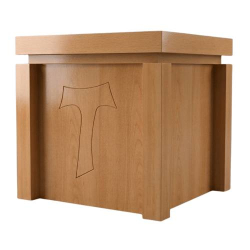Altar of wood with Tau cross - Art. 740