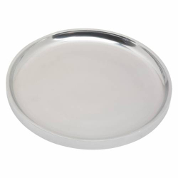 Round aluminium coaster D 14 cm